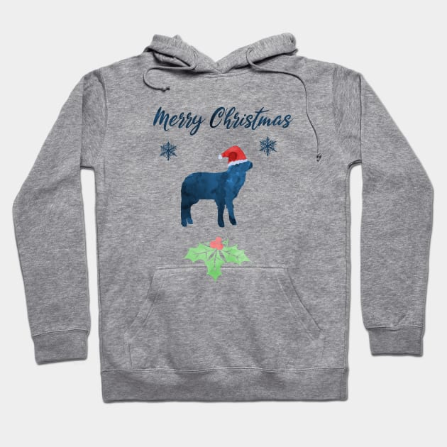 Christmas Sheep Hoodie by TheJollyMarten